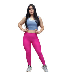 LEGGINGS FITFER PINK CALIDAD PREMIUM GYM FITNESS