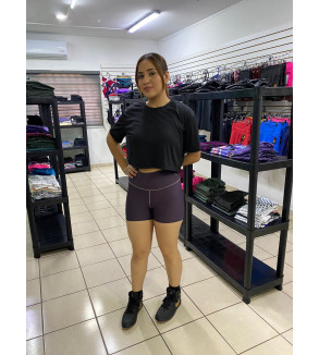 Short deportivo F1tfer Premium 1 Crossfit gym  Morado