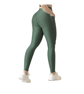 LEGGINS ELITE PUSH UP NAIO WOD VERDE DG GALA GYM