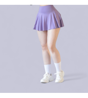 FALDA SHORT Y102 LILA GYM FITNESS